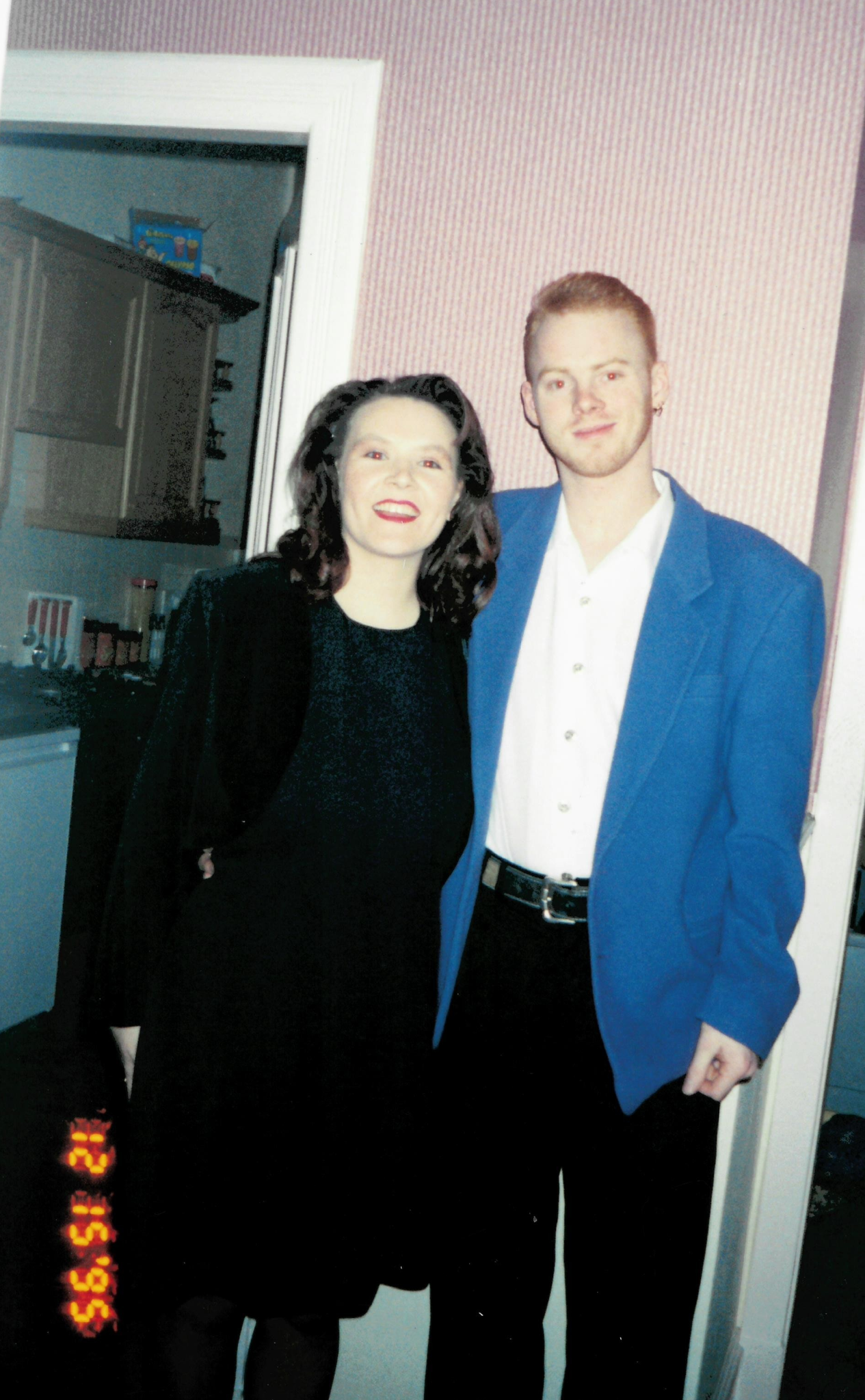 Paul and Sharon in 1995